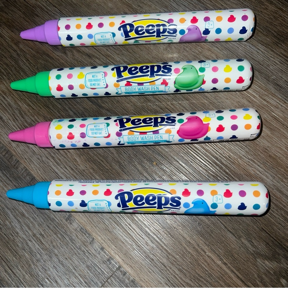 Peeps Body Wash Pen Set